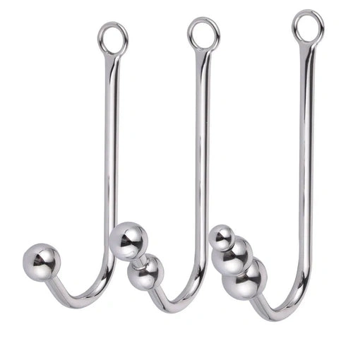 Anal Hooks Collar and Elegant Anal with Cuffs 5334 Hook Beaded 0131